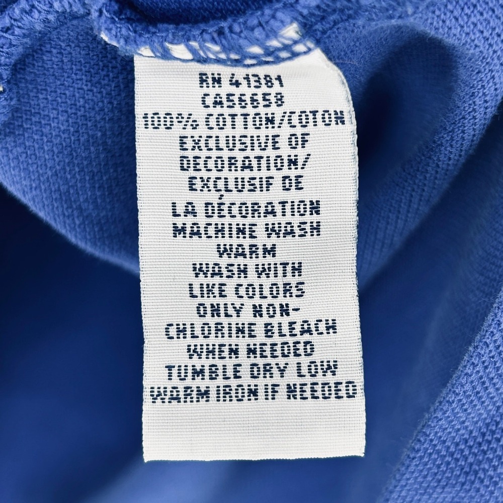 Polo Ralph Lauren Polo Shirt Men's Preppy Classic Fit Logo 100% Cotton Blue XXL - Picture 6 of 7